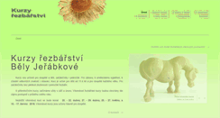 Desktop Screenshot of kurz-rezbarstvi.cz