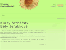 Tablet Screenshot of kurz-rezbarstvi.cz
